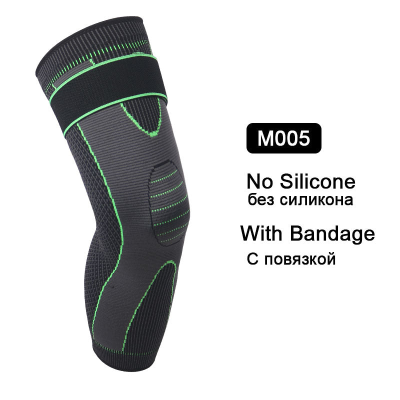 Compression Knee Support Sleeve – Elastic Knee Brace for Sports & Pain Relief