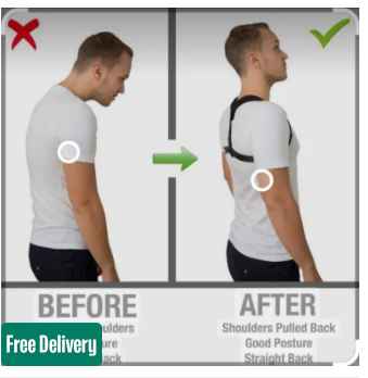 Smart Posture Corrector for Back & Shoulder Support