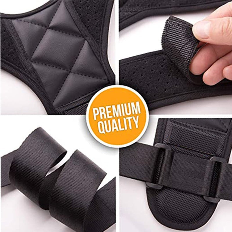 Adjustable Posture Corrector Belt – Back & Shoulder Support