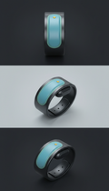 Pulse band with brushed aluminum