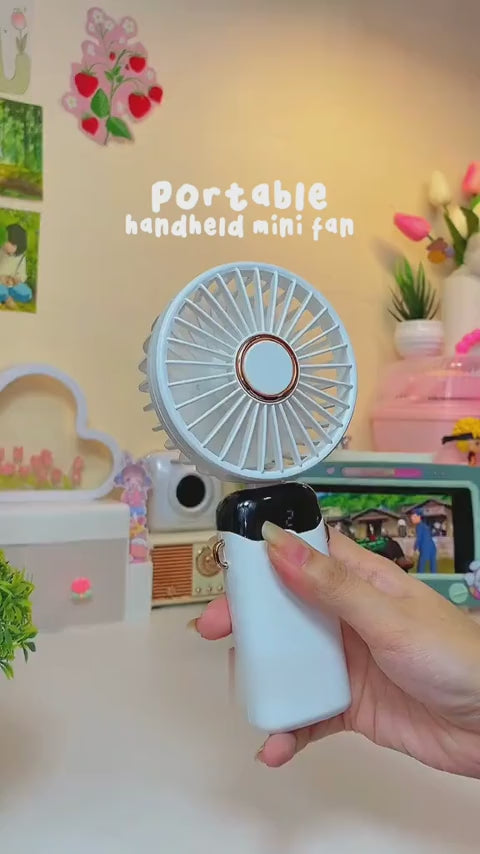 Digital Display Portable Mini Fan